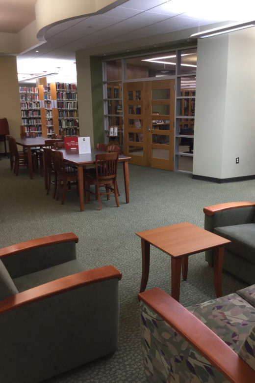 The Reading Room at Lane Library