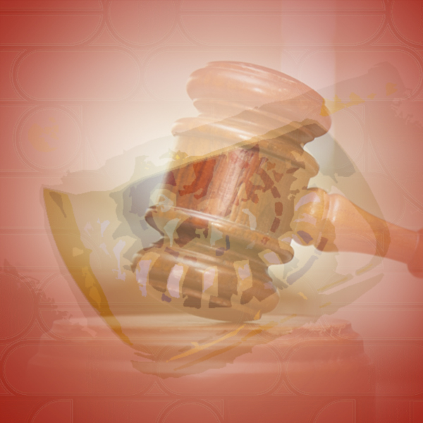 A gavel issues a holding about contraception. (Photos and images © WolfGordon and FreeImages/windchime and creationc)